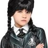 Wednesday Addams - Child Wig -role play 1000153