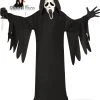 Fun World Childrens Ghost Face Costume - Metallic Fabric -role play 137052