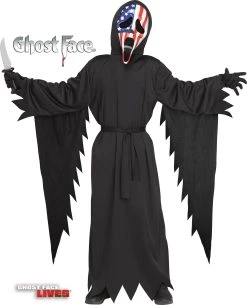 Fun World Ghost Face "Patriotic" - Children's Costume