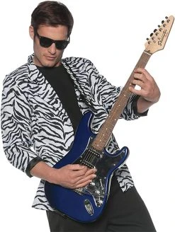 80's Zebra Blazer - White