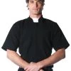 Priest Shirt - Short Sleeve -role play 29014