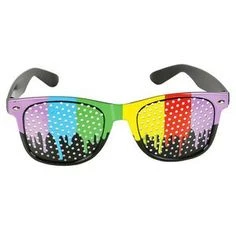 Rainbow Drip Glasses