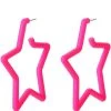 Pink Star Earrings -role play 30101 10