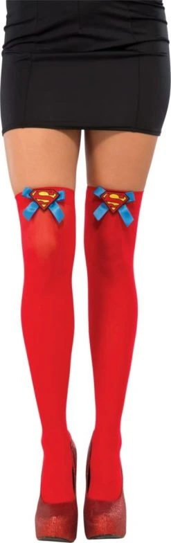 Supergirl Thigh High Tights