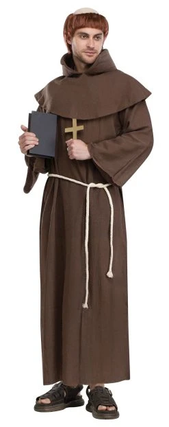 Fun World Medieval Monk - Adult Costume