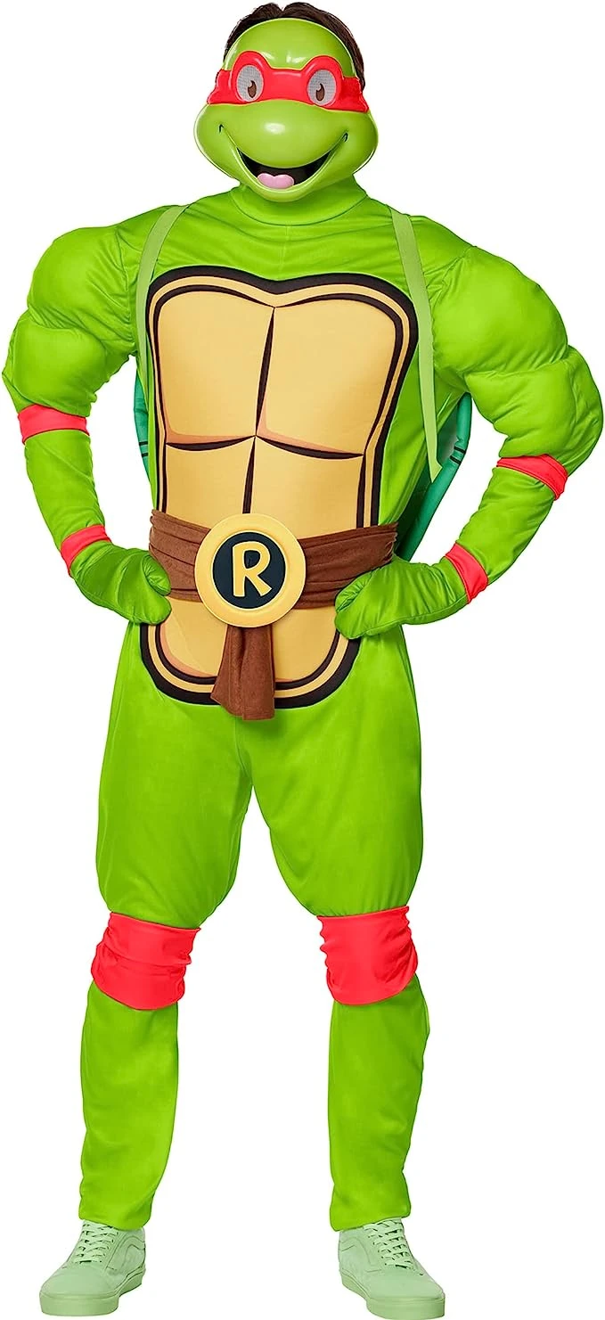 Teenage Mutant Ninja Turtles - Adult Costume With Mask 3 Teenage Mutant Ninja Turtles - Adult Costume With Mask