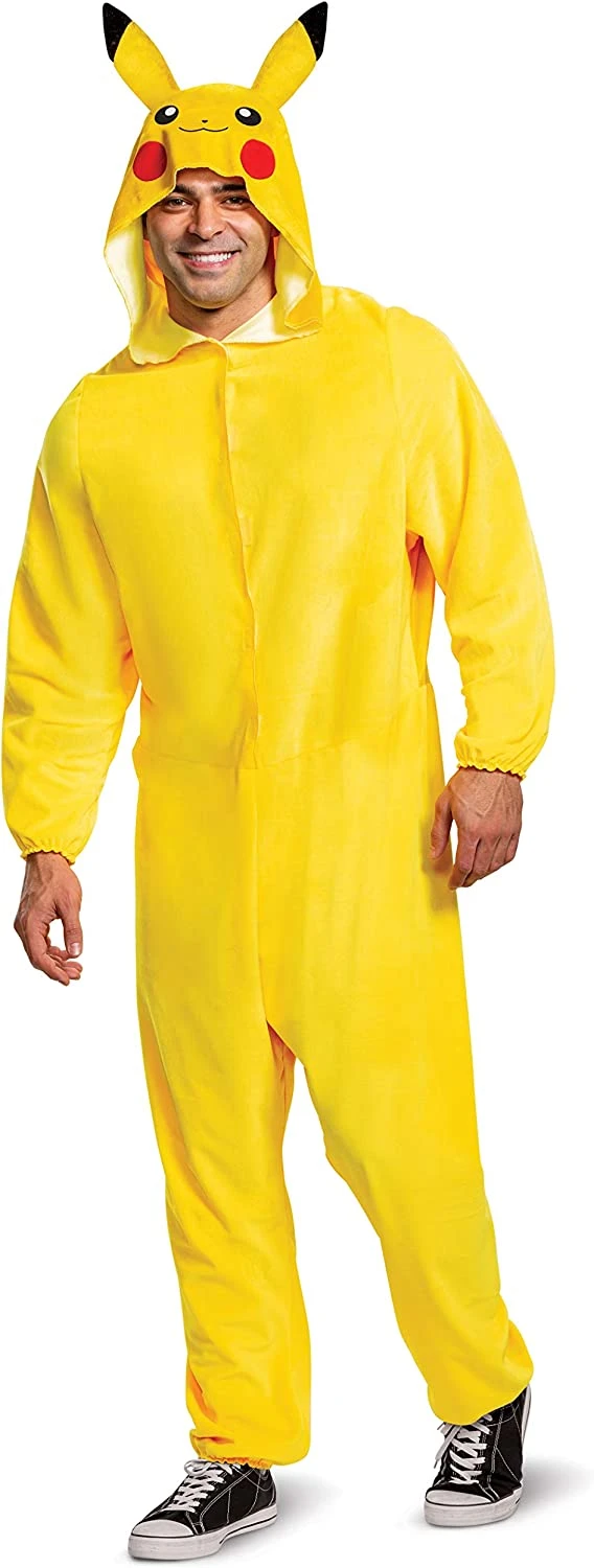 Classic Unisex Pikachu - Adult Costume 3 Classic Unisex Pikachu - Adult Costume