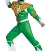 The Green Power Ranger - Adult Costume -role play 79736