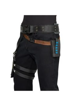 AMSCAN Gaming Military Waistband Belt Holster- Black, Blue And Brown