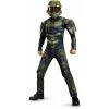 Master Chief 3-D Muscle Costume -role play 89975L