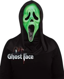 Fun World Florescent - Ghost Face Mask -role play 9207 G