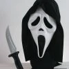 Fun World Ghost Face Mask & Knife -role play 93228 GF