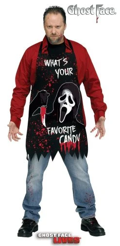 Fun World Ghost Face Horror Apron