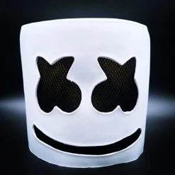 DJ Marshmallow Latex Mask