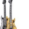 42" Inflatable Gold/Silver Guitar -role play InGuigo