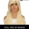 Doll Wig W Bangs - Adult -role play dollwbangs