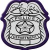 Forum Novelties Police Badge Iron-On Applique