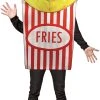 French Fries Adult Costume -role play freis