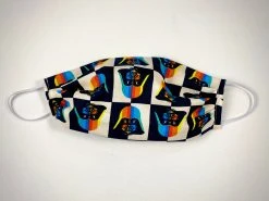 Darth Vader Star Wars Rainbow Face Mask, Reusable Cotton, Anti Dust Mask - Washable Face Mask, Handmade In USA