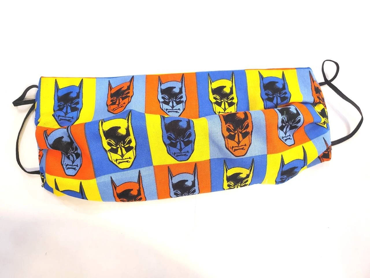 The Batman Colorful Pop Face Mask, Cosplay Mask, Handmade In USA Reusable Cotton Face Mask, Anti Dust Mask - Washable Face Mask