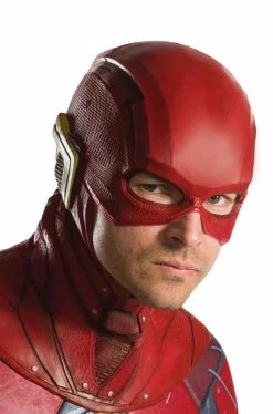 Justice League: The Flash Adult Overhead Latex Mask