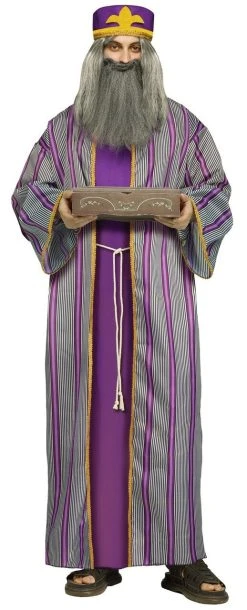 Fun World Purple Wise Man Adult Costume
