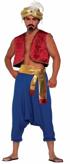 Forum Novelties Desert Prince Pants - Blue -role play img proxy 335a0f42 71a3 4d9d b06f 873760a6168e