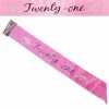 Hot Pink 21 Twenty-one Birthday Sash -role play img proxy 378edae2 287c 4570 85f7 f5bb80a9d44e