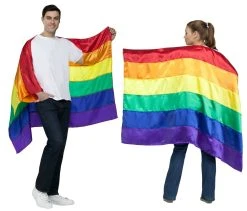 Fun World Rainbow Pride Cape