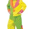 FUNNY FASHION Boy's Pokey Dot Clown Child Costume