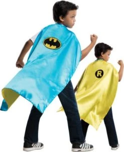 Batman And Robin Reversible Child Cape