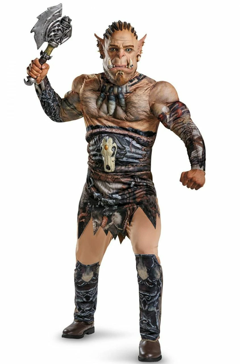 World Of Warcraft: Durotan Deluxe Adult Muscle Costume 3 World Of Warcraft: Durotan Deluxe Adult Muscle Costume