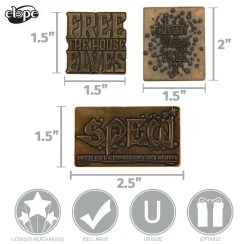 Harry Potter S.P.E.W. Badge Pin Set -role play img proxy 792275c6 0f45 4413 8c70 25189c425203