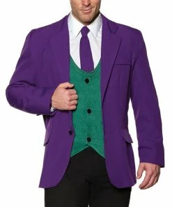 Adult Jacket And Vest Set - Purple