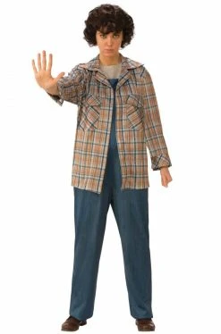Stranger Things - Eleven Plaid Shirt Adult Costume
