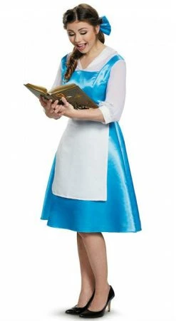 Beauty And The Beast: Belle Blue Dress Adult Costume