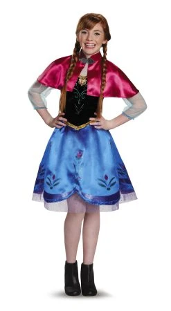 Frozen: Traveling Anna Tween Costume