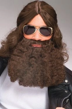 Curly Character Beard