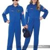 NASA Blue Jumpsuit Child Costume