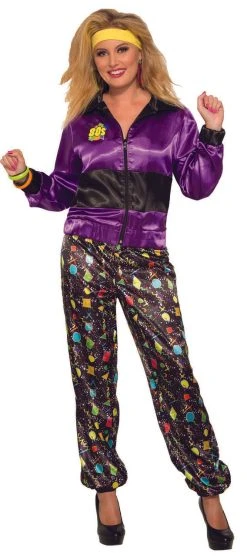 Forum Novelties 80's Track Suit Female Costume