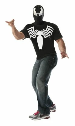 Venom Adult Costume Shirt & Mask