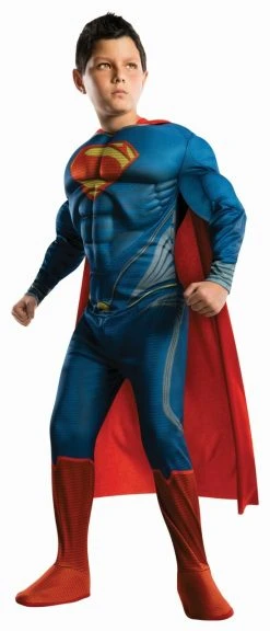 Man Of Steel: Deluxe Superman Child Costume