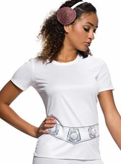 Star Wars: Princess Leia Adult Rhinestone T-shirt