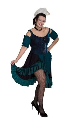 Saloon Girl Costume Set