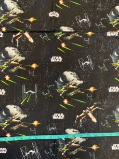 Star Wars Print Fabric, 100% Cotton