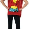 Wonder Woman Costume Shirt: Adult -role play s l640 12b113b8 4a27 45c9 b28a 1dbdbbc33381